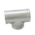 Cross tee stainless steel cast pipe fitting water fittings prices